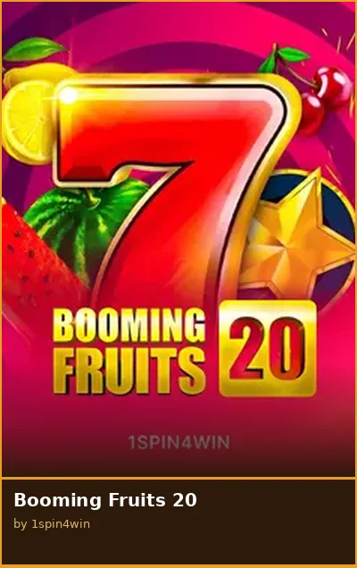 Booming Fruits 20 slot