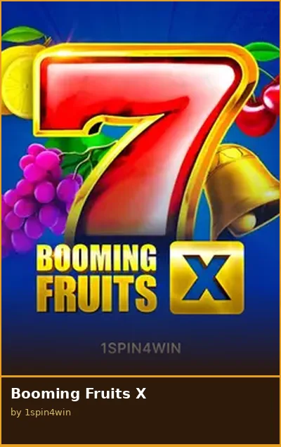 Booming Fruits X slot