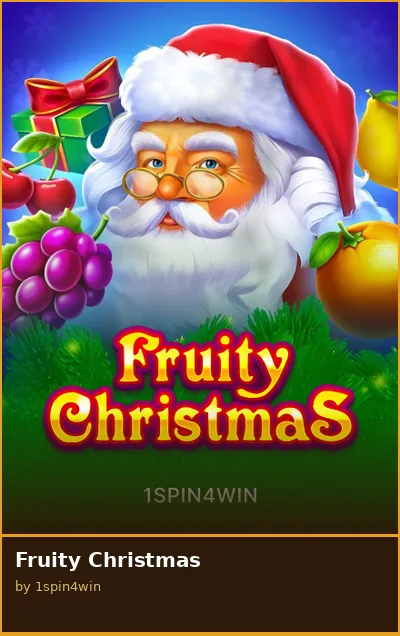 Fruity Christmas slot