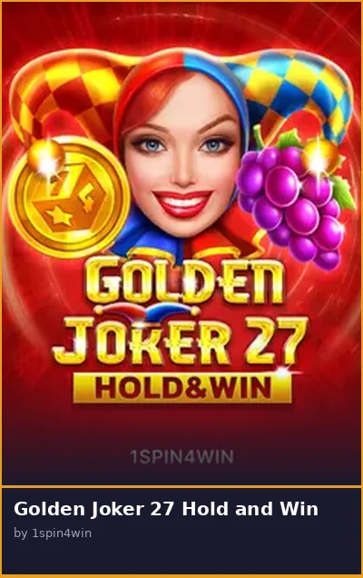 Golden Joker 27 Hold and Win slot