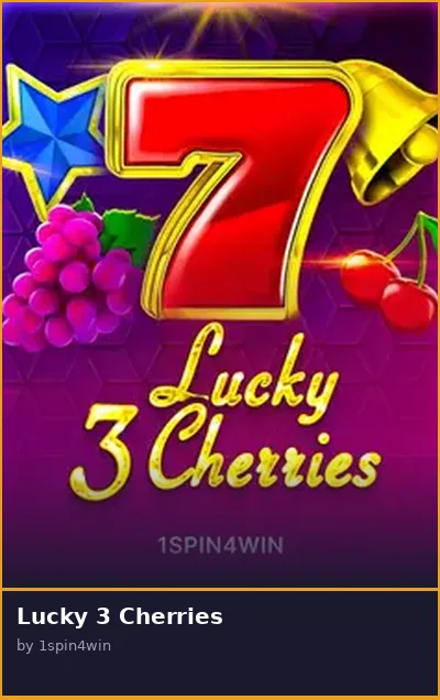 Lucky 3 Cherries slot