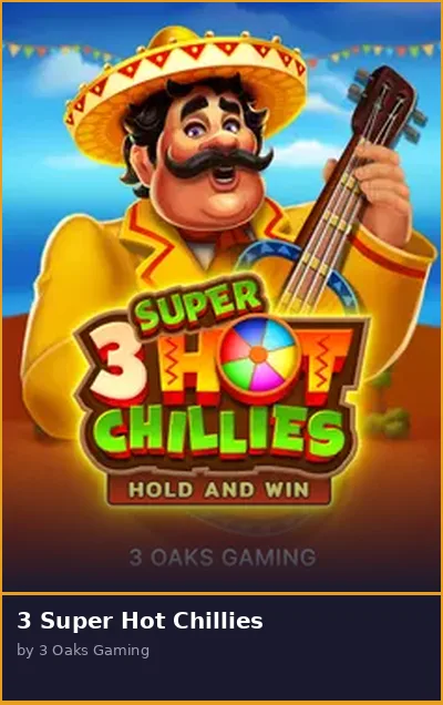 3 Super Hot Chillies slot