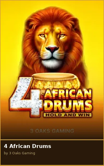 4 African Drums slot