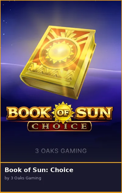 Book of Sun  Choice slot