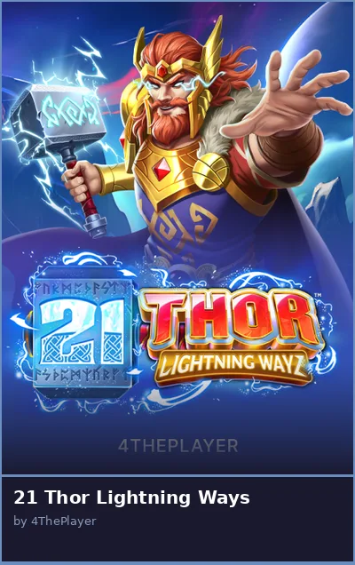21 Thor Lightning Ways slot