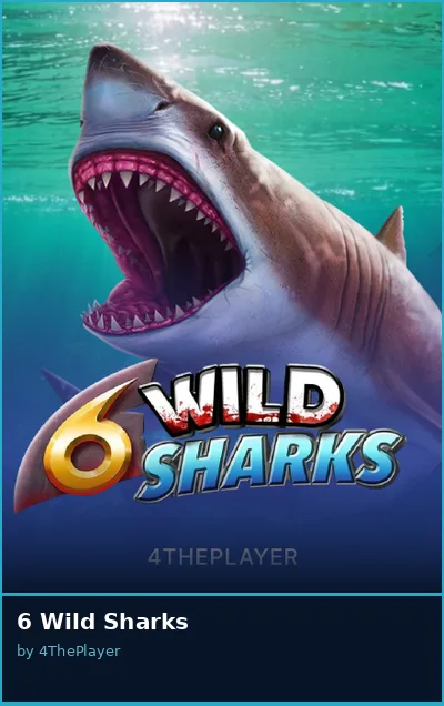 6 Wild Sharks slot
