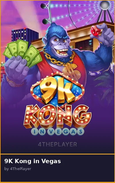 9K Kong in Vegas slot