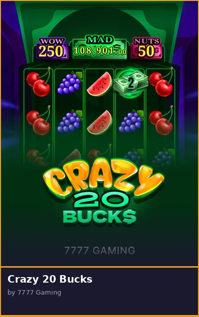 Crazy 20 Bucks slot