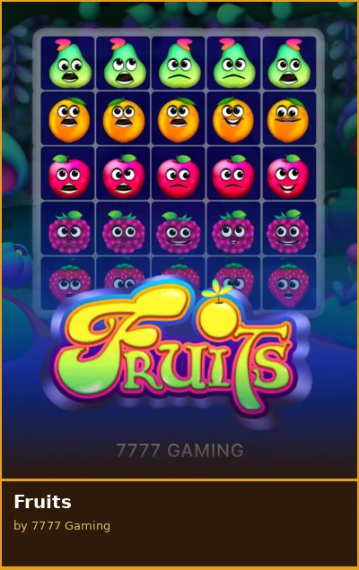 Fruits slot