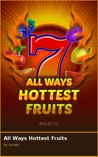 All Ways Hottest Fruits slot