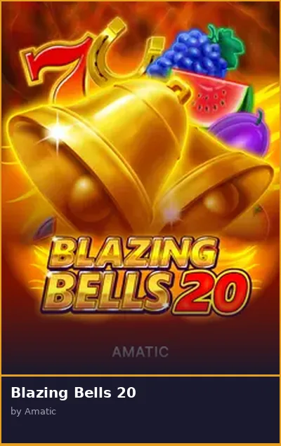 Blazing Bells 20 slot