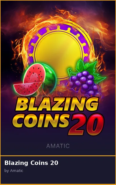 Blazing Coins 20 slot