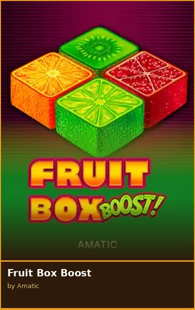Fruit Box Boost slot