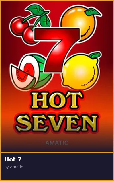 Hot 7 slot