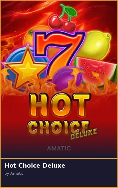 Hot Choice Deluxe slot