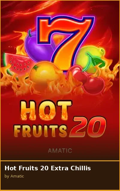 Hot Fruits 20 Extra Chillis slot