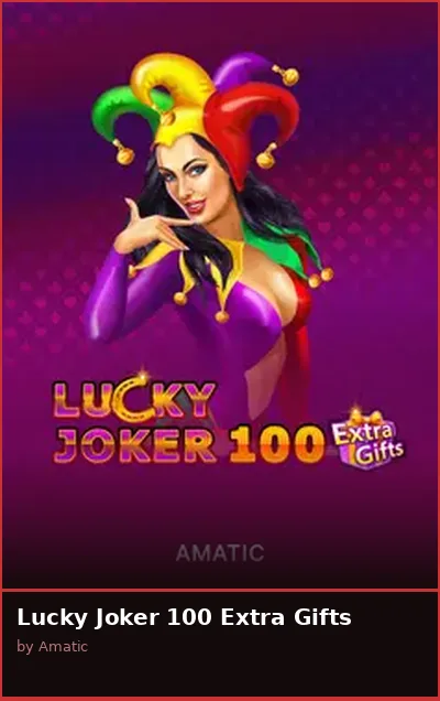 Lucky Joker 100 Extra Gifts slot
