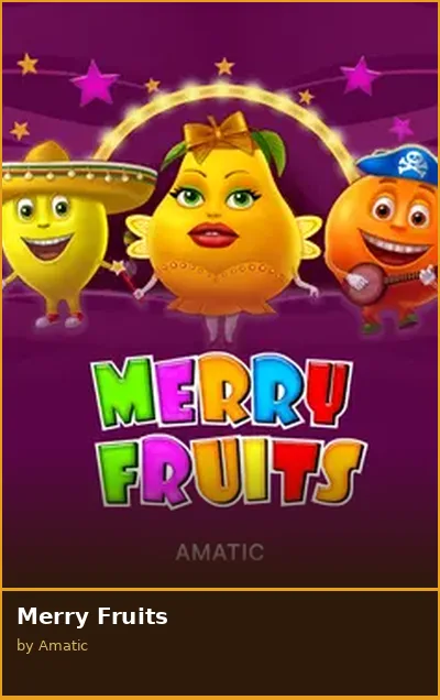 Merry Fruits slot