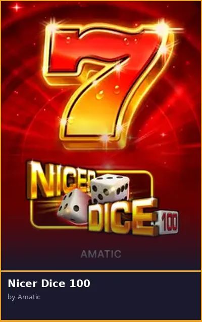 Nicer Dice 100 slot