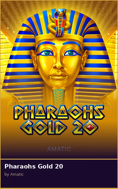 Pharaohs Gold 20 slot