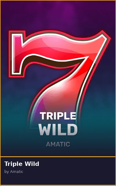 Triple Wild slot