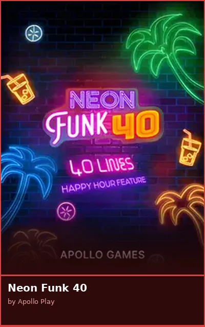 Neon Funk 40 slot