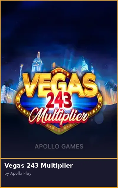 Vegas 243 Multiplier slot
