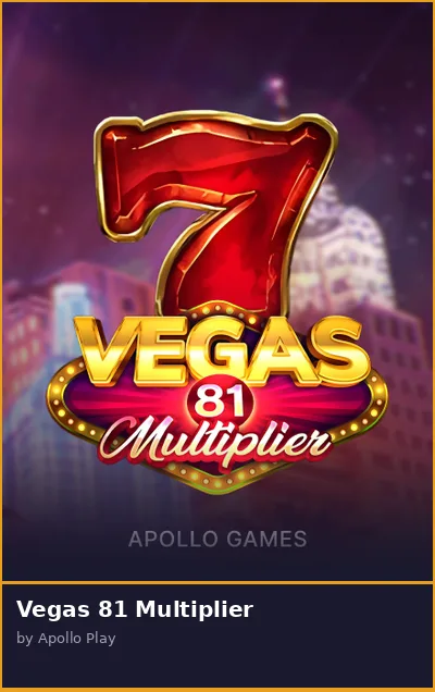 Vegas 81 Multiplier slot