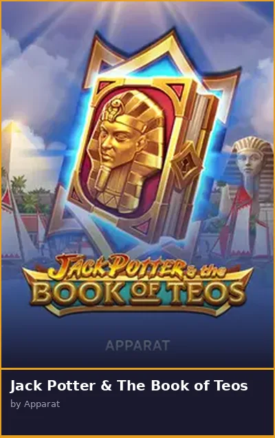 Jack Potter   The Book of Teos slot