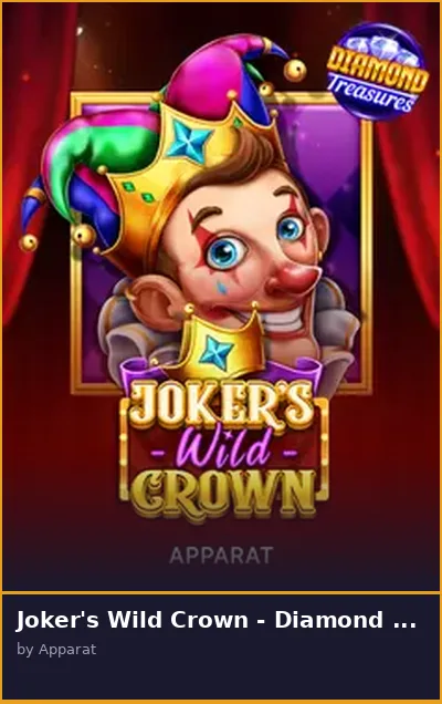 Joker s Wild Crown - Diamond Treasures slot