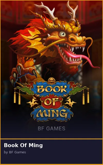 Book Of Ming slot