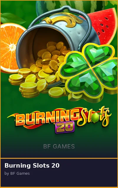 Burning Slots 20 slot