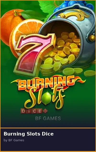 Burning Slots Dice slot