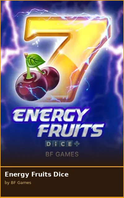 Energy Fruits Dice slot