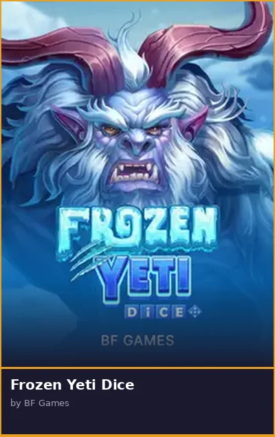 Frozen Yeti Dice slot
