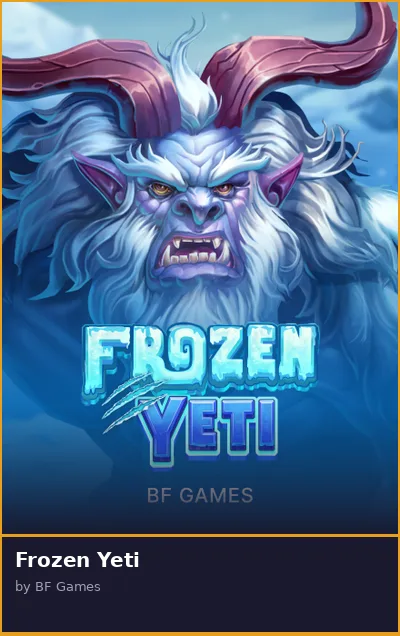 Frozen Yeti slot