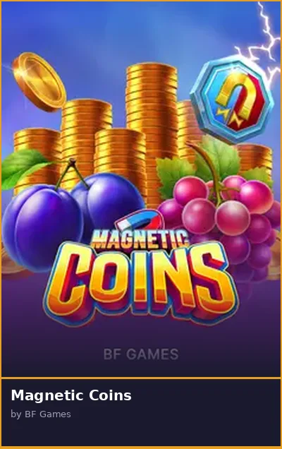 Magnetic Coins slot