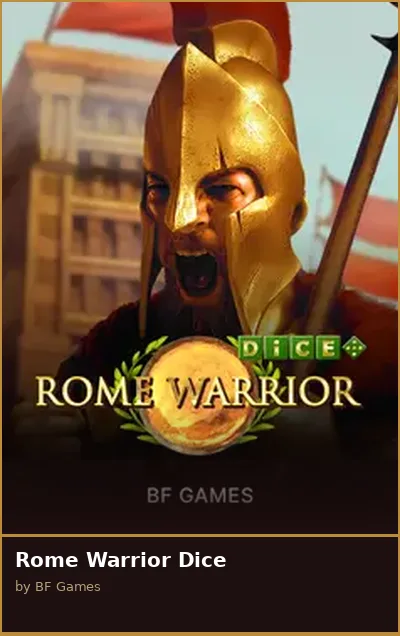 Rome Warrior Dice slot