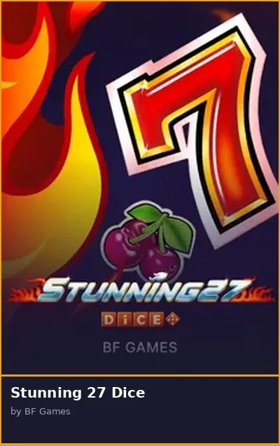 Stunning 27 Dice slot