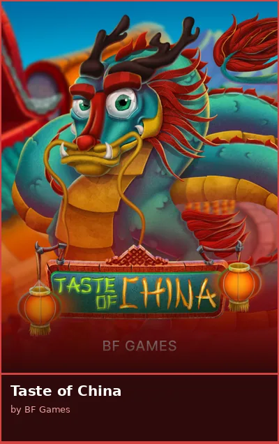 Taste of China slot
