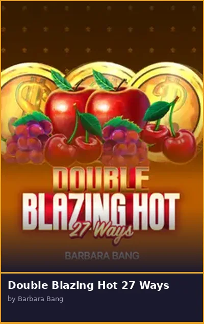 Double Blazing Hot 27 Ways slot