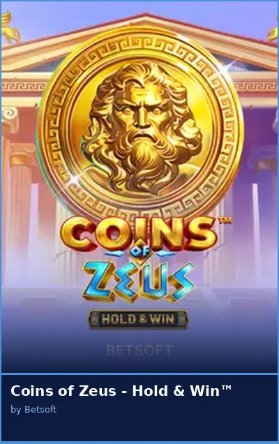 Coins of Zeus - Hold   Win slot