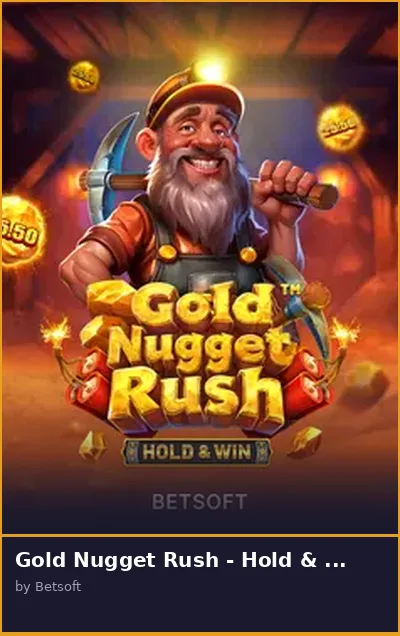 Gold Nugget Rush - Hold   Win slot