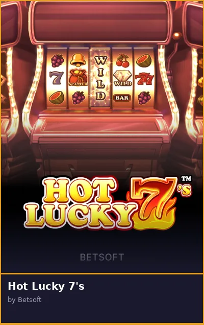Hot Lucky 7 s slot