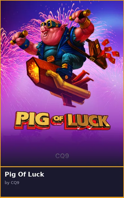 Pig Of Luck slot