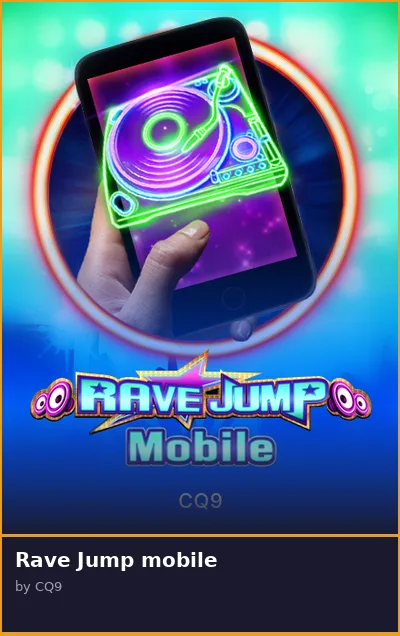 Rave Jump mobile slot
