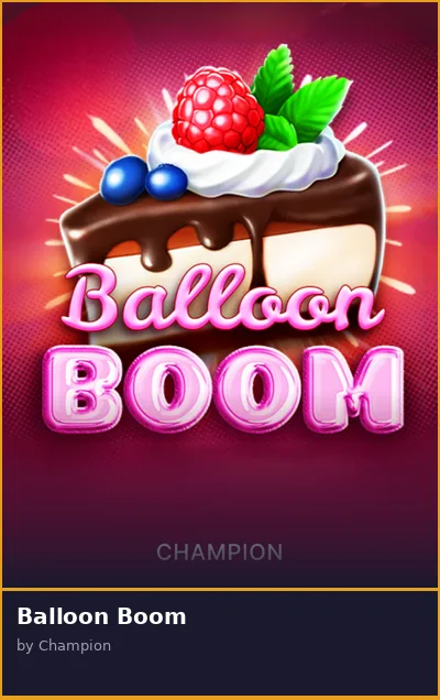 Balloon Boom slot