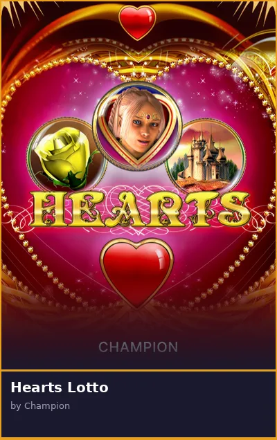 Hearts Lotto slot