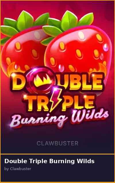 Double Triple Burning Wilds slot