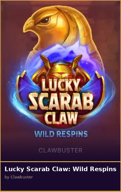Lucky Scarab Claw  Wild Respins slot